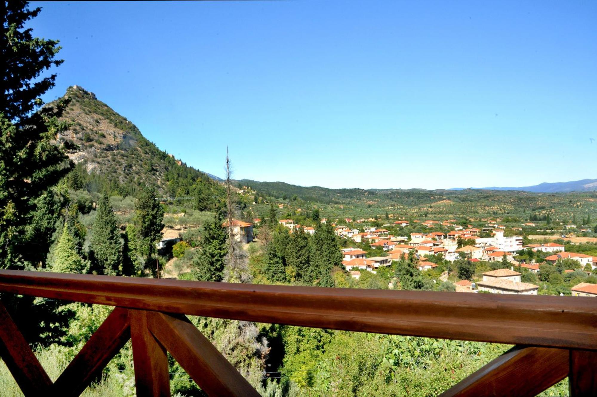 Elegant Stone Mansion In Historic Mystras Daire Dış mekan fotoğraf